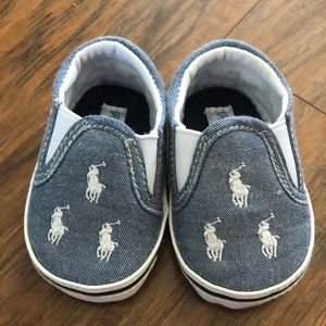 Ralph Lauren baby shoe